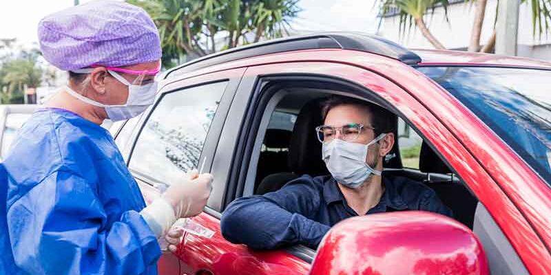 Coronavirus test Credit iStock